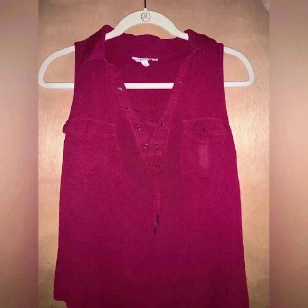 Candie’s Women’s Medium Tie Up Top